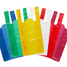 Coloured plastic bags - Unprinted